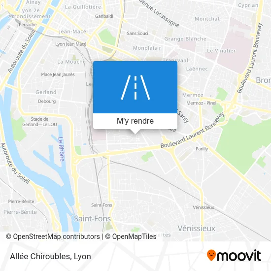 Allée Chiroubles plan