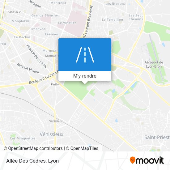 Allée Des Cèdres plan