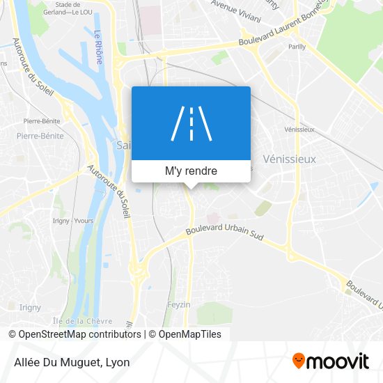 Allée Du Muguet plan