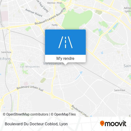 Boulevard Du Docteur Coblod plan
