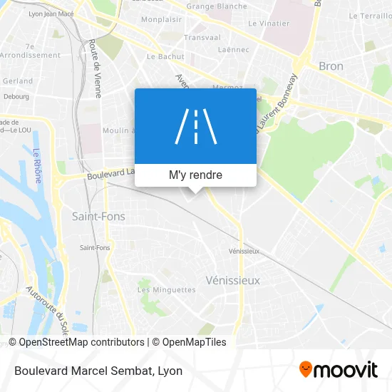 Boulevard Marcel Sembat plan