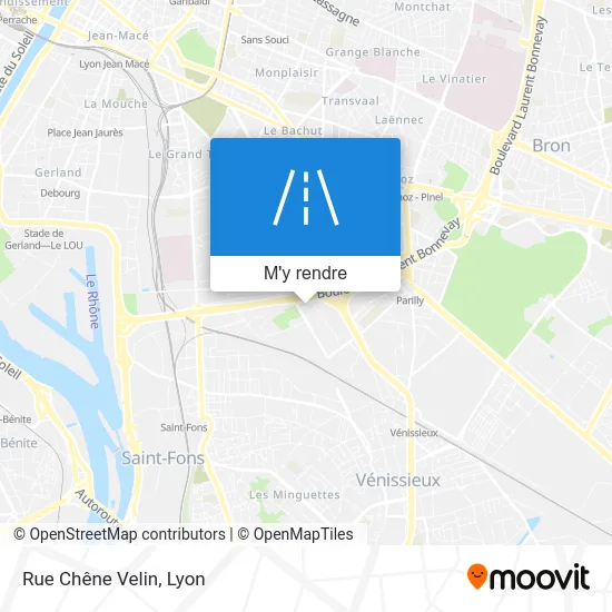 Rue Chêne Velin plan