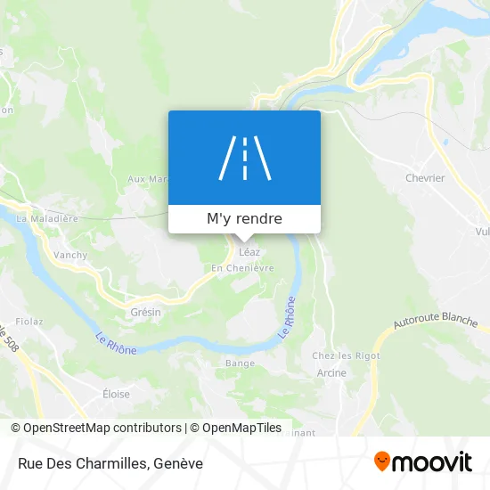 Rue Des Charmilles plan