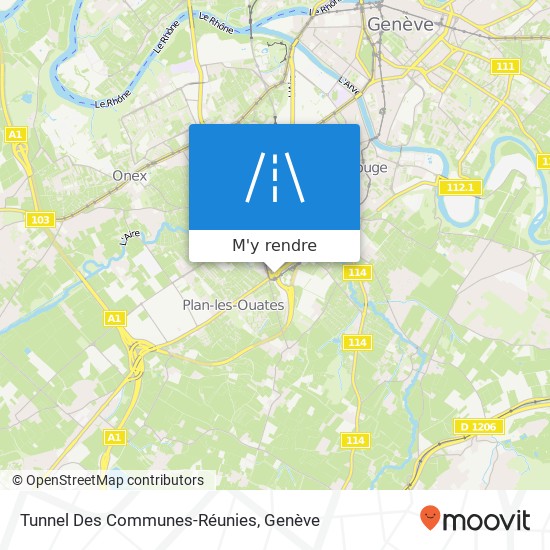 Tunnel Des Communes-Réunies plan