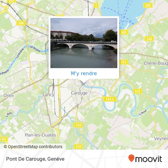 Pont De Carouge plan