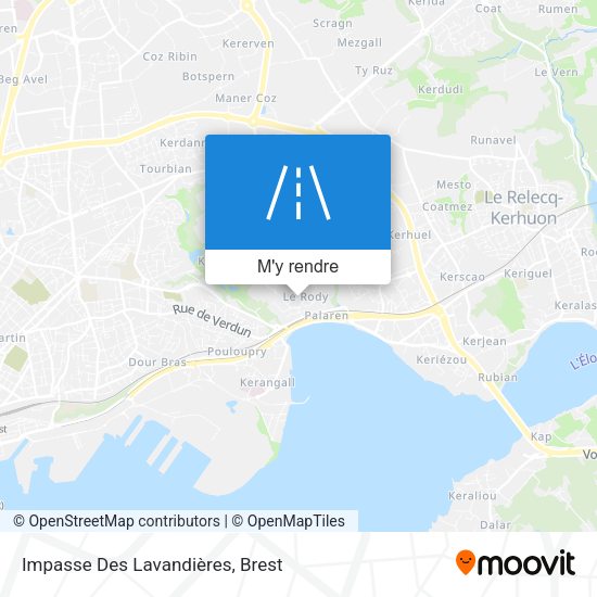 Impasse Des Lavandières plan