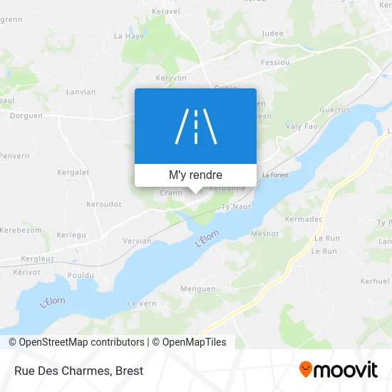 Rue Des Charmes plan