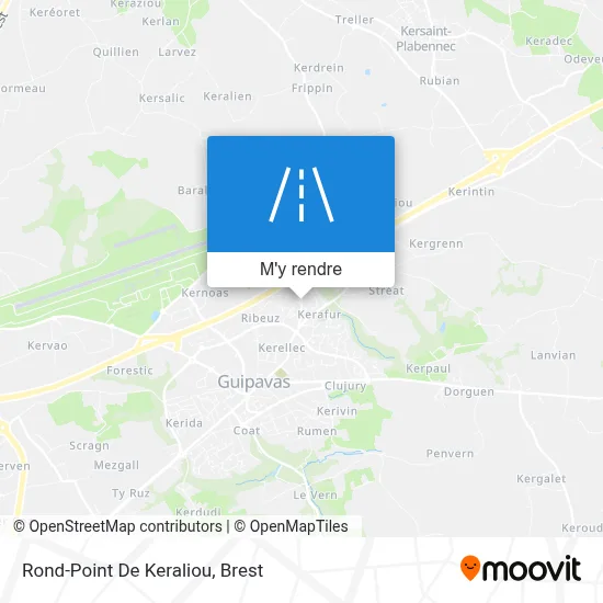 Rond-Point De Keraliou plan