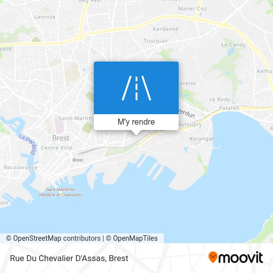 Rue Du Chevalier D'Assas plan