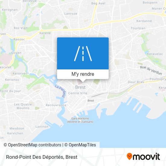 Rond-Point Des Déportés plan