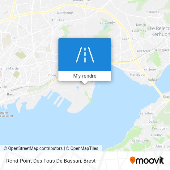 Rond-Point Des Fous De Bassan plan