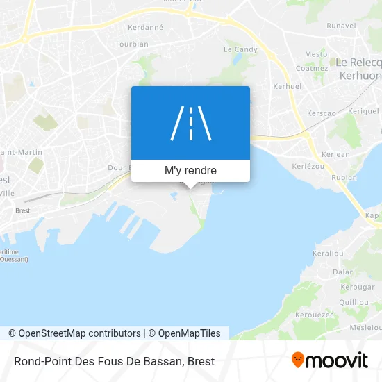 Rond-Point Des Fous De Bassan plan