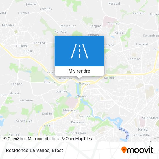 Résidence La Vallée plan