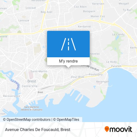 Avenue Charles De Foucauld plan