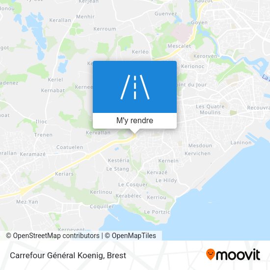 Carrefour Général Koenig plan