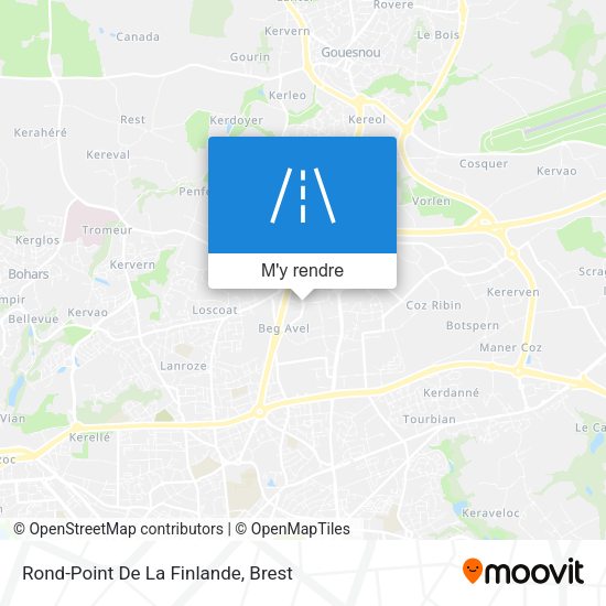 Rond-Point De La Finlande plan