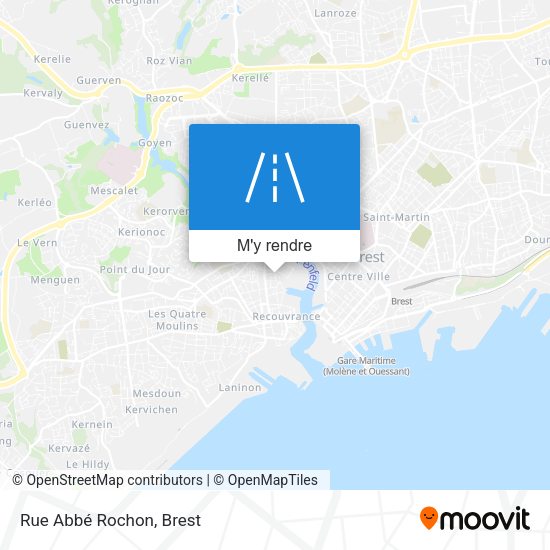 Rue Abbé Rochon plan