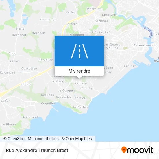 Rue Alexandre Trauner plan