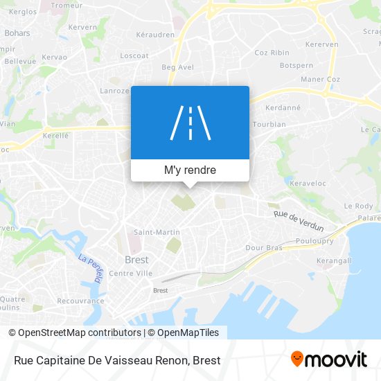 Rue Capitaine De Vaisseau Renon plan