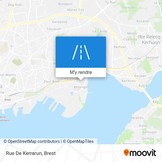 Rue De Kerrarun plan