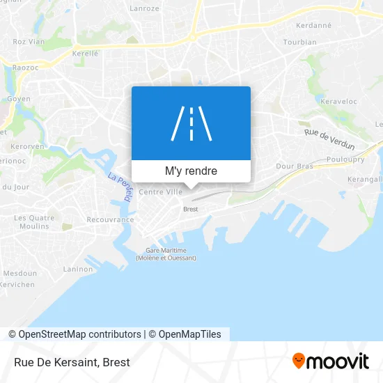 Rue De Kersaint plan