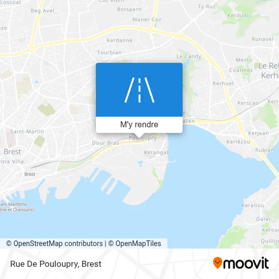 Rue De Pouloupry plan