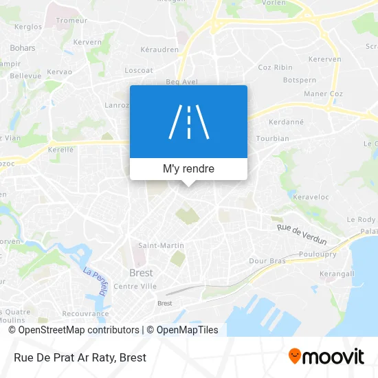 Rue De Prat Ar Raty plan