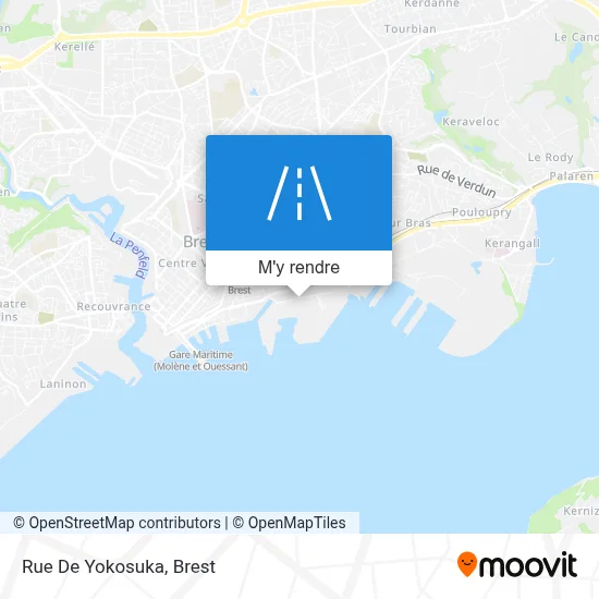 Rue De Yokosuka plan