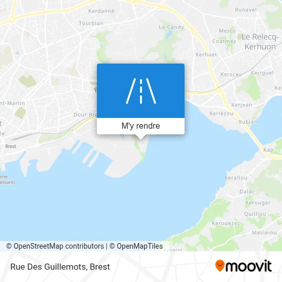 Rue Des Guillemots plan