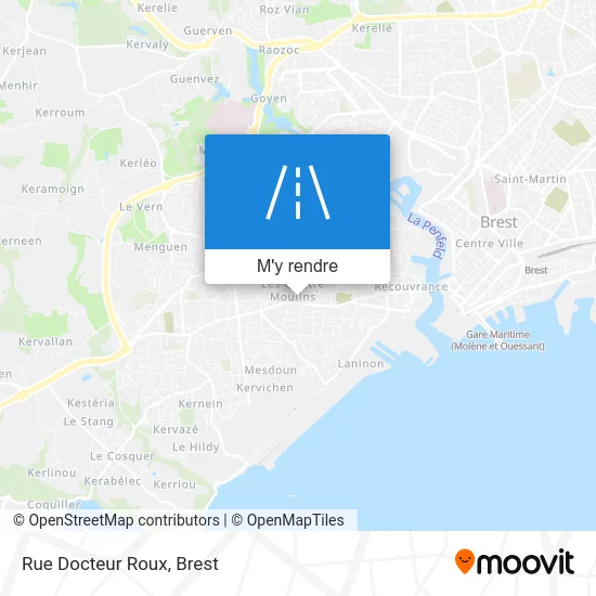 Rue Docteur Roux plan