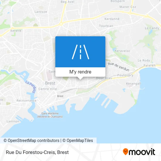 Rue Du Forestou-Creis plan