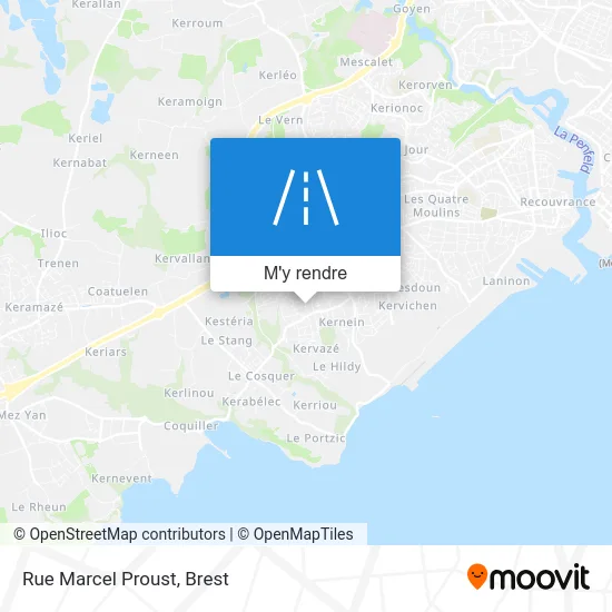 Rue Marcel Proust plan