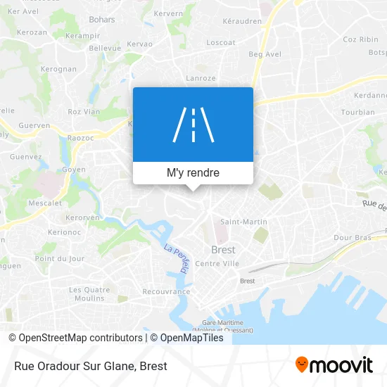 Rue Oradour Sur Glane plan