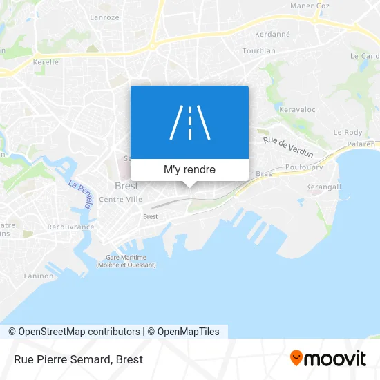 Rue Pierre Semard plan