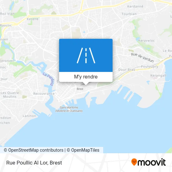 Rue Poullic Al Lor plan