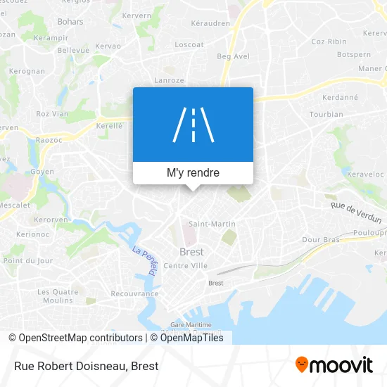 Rue Robert Doisneau plan