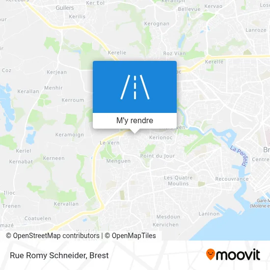 Rue Romy Schneider plan