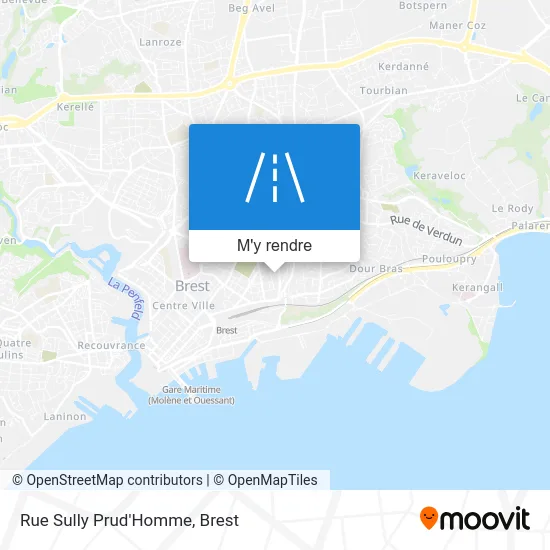 Rue Sully Prud'Homme plan