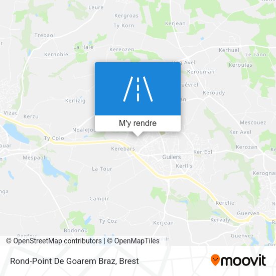 Rond-Point De Goarem Braz plan