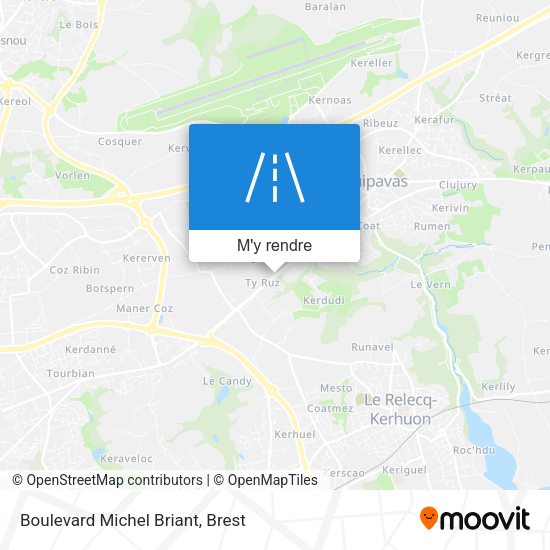 Boulevard Michel Briant plan