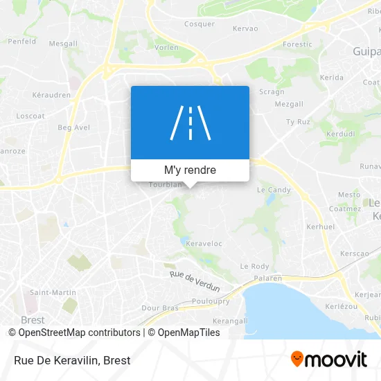 Rue De Keravilin plan