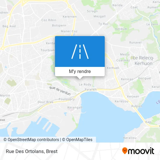 Rue Des Ortolans plan