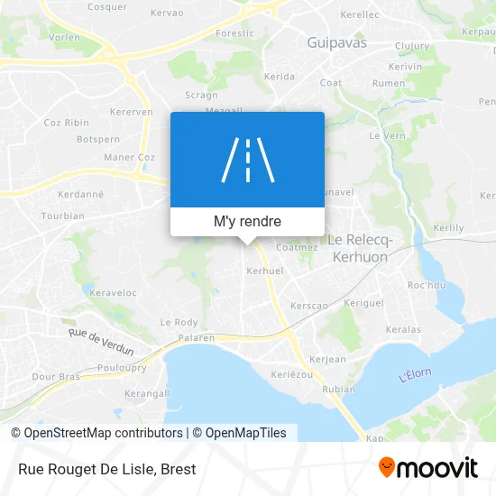 Rue Rouget De Lisle plan