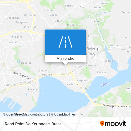 Rond-Point De Kermadec plan