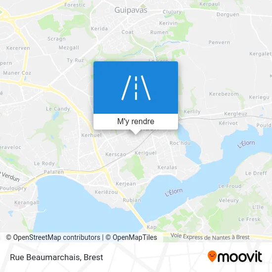 Rue Beaumarchais plan