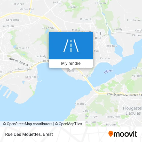 Rue Des Mouettes plan