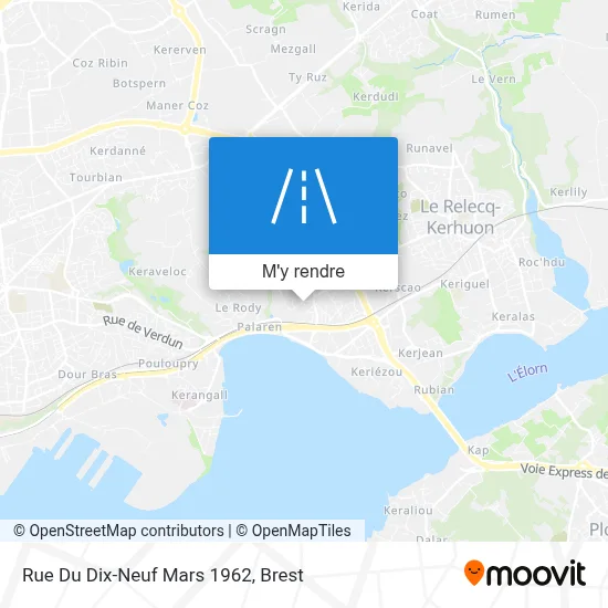Rue Du Dix-Neuf Mars 1962 plan