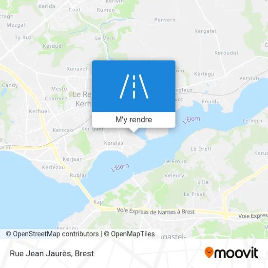 Rue Jean Jaurès plan