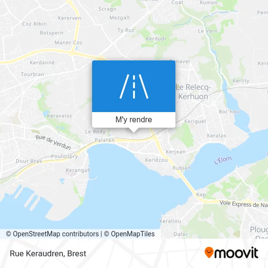 Rue Keraudren plan