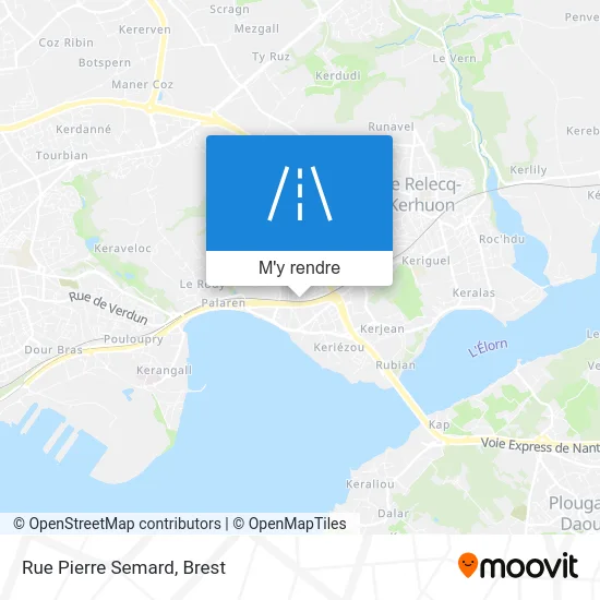 Rue Pierre Semard plan